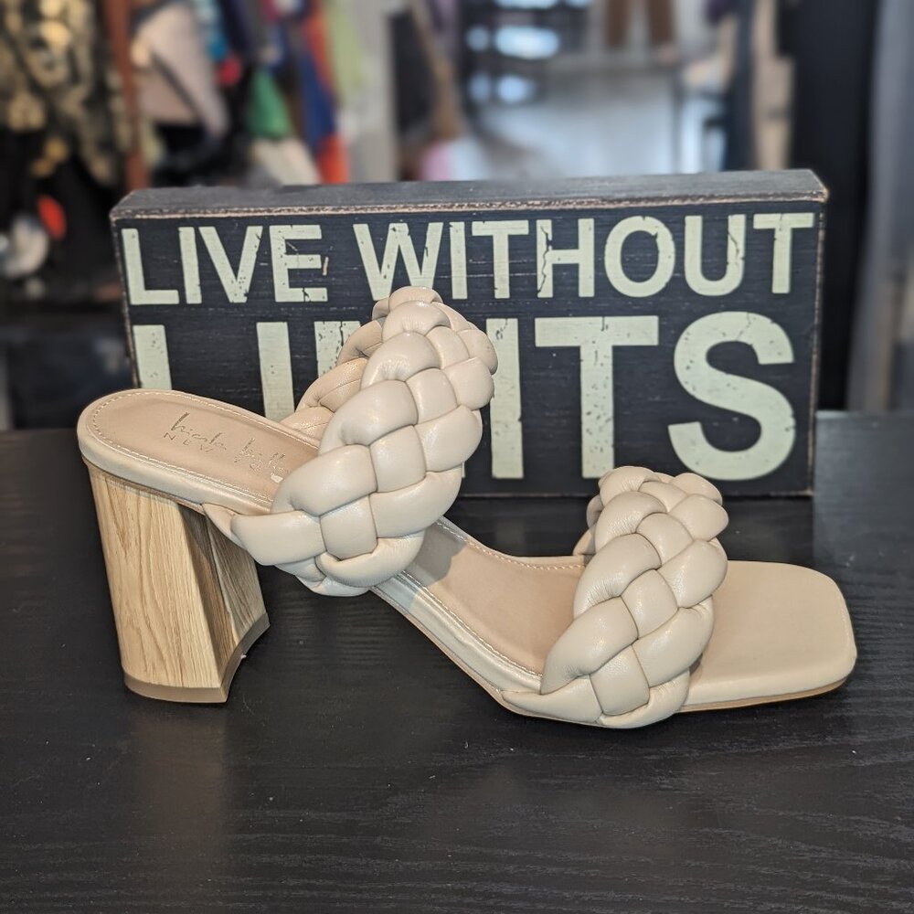 Nicole Miller Quilted Block Heel